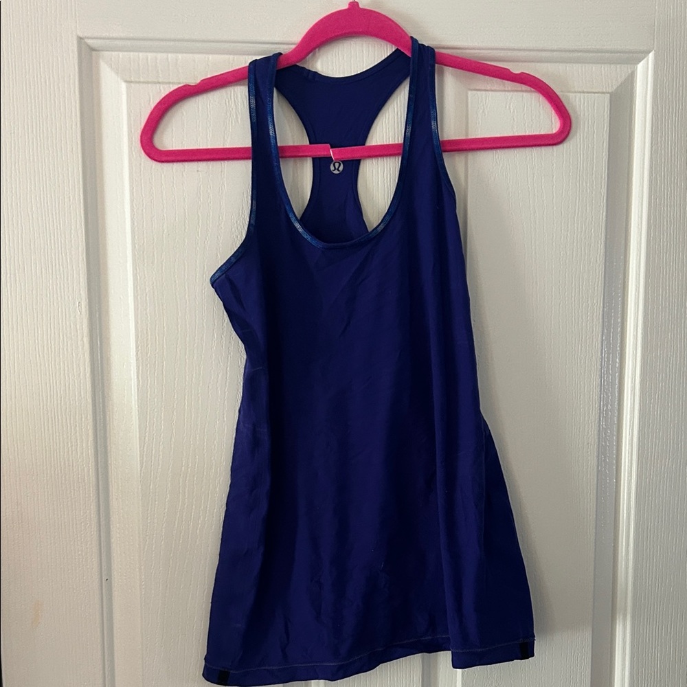lululemon athletica Deep Blue Tank Top